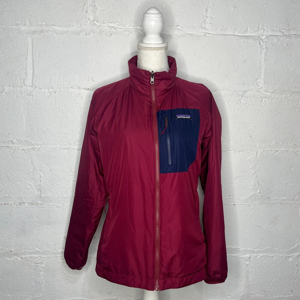 Patagonia Women's Red Snowbelle Reversible Quilted Jacket Liner  Size Small - Picture 3 of 10